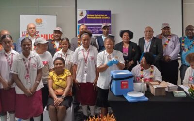 “THE NCD PROVINCIAL HEALTH AUTHORITY, NATIONAL DEPARTMENT OF HEALTH AND PARTNERS HAVE OFFICIALLY LAUNCH THE MATERNAL & NEONATAL TETANUS ELIMINATION CAMPAIGN IN NCD AND PAPUA NEW GUINEA”