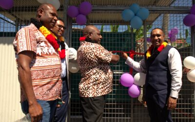 OFFICIAL LAUNCHING OF THE STAFF TRANSIT HOUSE & STAND BY GENERATOR AT 6-MILE POLY CLINIC