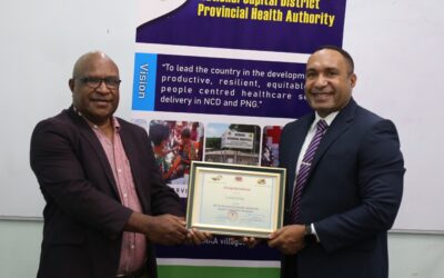 OFFICIAL LAUNCHING OF NATIONAL CAPITAL DISTRICT PROVINCIAL HEALTH AUTHOROTY’S INTERNAL AUDIT COMMITTEE